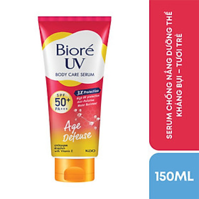 Serum Chống Nắng Dưỡng Thể Kháng Bụi - Dưỡng Ẩm Vượt Trội Biore (150ml)