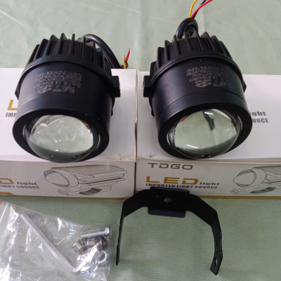 Đèn Trợ Sáng V9 Bi Cầu 2.0 Inch 12V-80V Siêu Sáng: Cắt Sáng Chống Chói Cực Mạnh Lắp Ô Tô Và Xe Máy