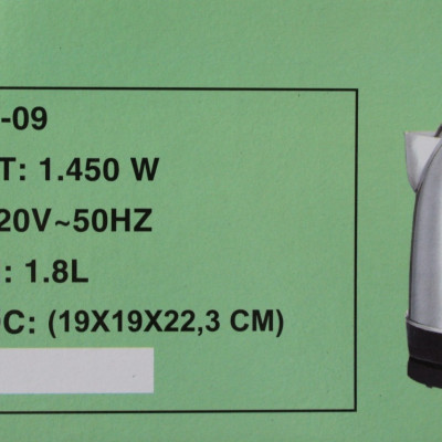 Ấm điện siêu tốc Aidi 304 ST-09 (1.8 lít) - Màu Ngẫu Nhiên - Hàng Chính Hãng