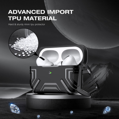Bao Case Ốp Chống Shock 360 cho Airpods Pro / AirPods 3 / Airpods Pro 2 - Hàng Chính Hãng