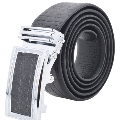 Bộ Ví Và Thắt Lưng Nam Da Bò Vân Cá Sấu Huy Hoàng HT2111-HT4114 - Đen