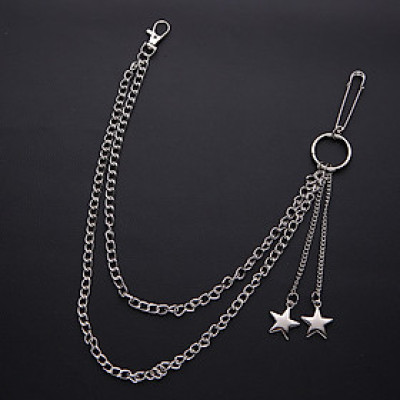Chuỗi xích đeo quần áo phụ kiện thời trang cá tính ngôi sao star