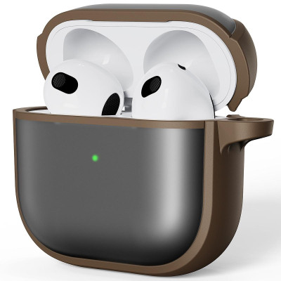 Case bảo vệ cho tai nghe Airpods 4 nhám mờ chống bám vân tay chống sốc hiệu Likgus -Hàng chính hãng