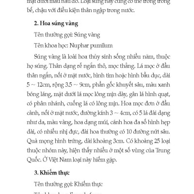 Nông Nghiệp Xanh, Sạch - Kỹ Thuật Trồng Cây Và Hoa Thuỷ Sinh (Tái bản)