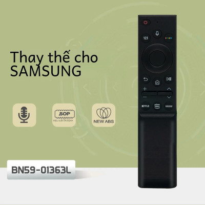 Điều khiển tivi giọng nói dành cho Samsung - Remote tivi dành cho samsung 4k smart - Điều khiển từ xa tivi ss - Hàng Nhập Khẩu