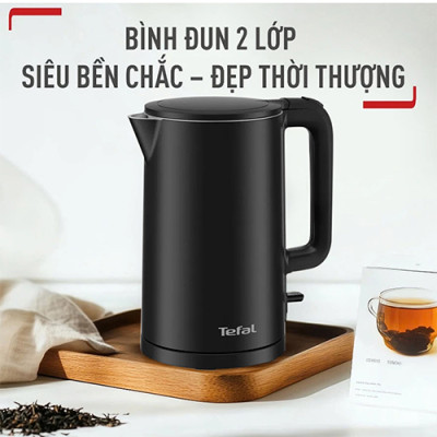 Bình đun siêu tốc Tefal 1.5 lít KO1408E0 - Hàng chính hãng