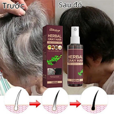 Tinh Chất Dầu Dưỡng Thảo Dược Xịt Đen Tóc Vĩnh Viễn – Giải Pháp Phục Hồi Tóc Bạc Tại Nhà Hiệu Quả
