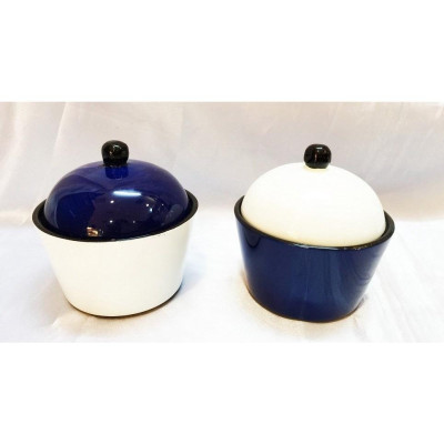 Hủ Trà cupcake Sơn Mài Cao Cấp Thanh Bình Lê đựng trà, bánh kẹo, vật dụng nhỏ, trang trí bàn kệ, nhà cửa, văn phòng