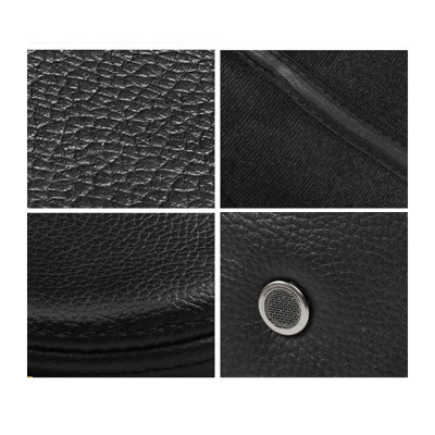 Mũ bê rê nam da bò có che tai BHY1971 Nón beret da trung niên có size, vừa vòng đầu 55-60cm