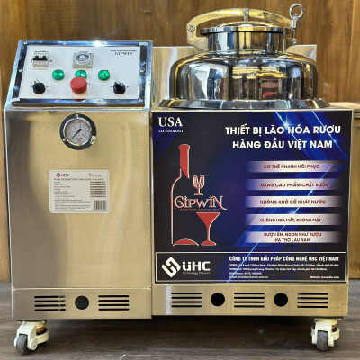 Máy lão hóa rượu và khử độc rượu GIPWIN 50L - Hàng chính hãng