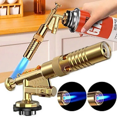 Đèn Khò Gas Mini Lõi Đồng Cực Bền – Ngọn Lửa Xanh Chuẩn, Nhiệt Cao, Tiết Kiệm Ga