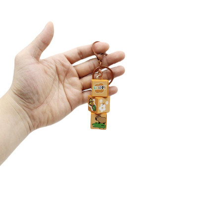 Móc Khóa Nhựa Capybara Có Đèn - WanLongDa 853