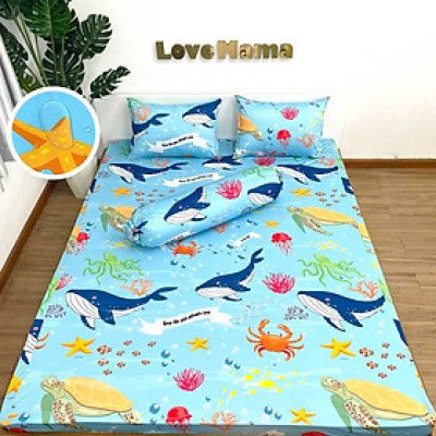 Ga chống thấm Cotton cao cấp không sột soạt, mềm mại, thoáng mát loại 1 LoveMama