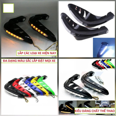 Gù Chống Đổ Xe Máy Kiêm Đèn LED – Chống Va Chạm, Tăng Độ Ngầu Cho Xế Yêu, ĐÈN ỐP TRẦN