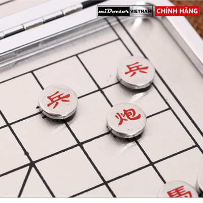 Cờ Tướng Nam Châm Bỏ Túi Có Bàn Là Hộp Đựng miDoctor Kích Thước 17 x 15.5cm - Hàng chính hãng