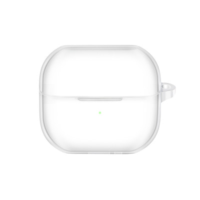 Ốp TPU trong suốt cho Samsung Galaxy Buds 3/ Buds 3 Pro kèm móc treo_ Hàng chính hãng