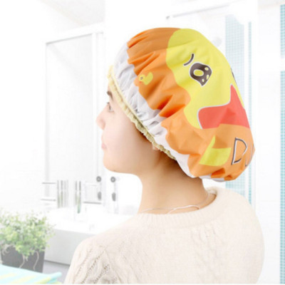 Nón Tắm Trùm Đầu Trang Điểm Rửa Mặt Tiện Lợi Hình Thú