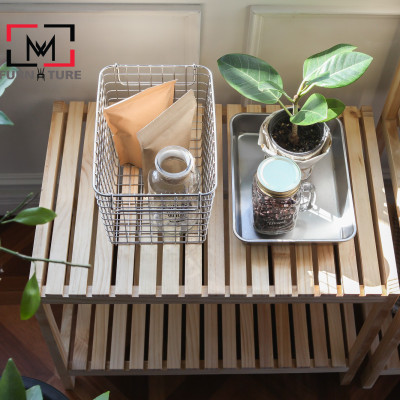 KỆ ĐỂ LÒ VI SÓNG 2 TẦNG MÀU TỰ NHIÊN - OVER RACK 2F NATURAL