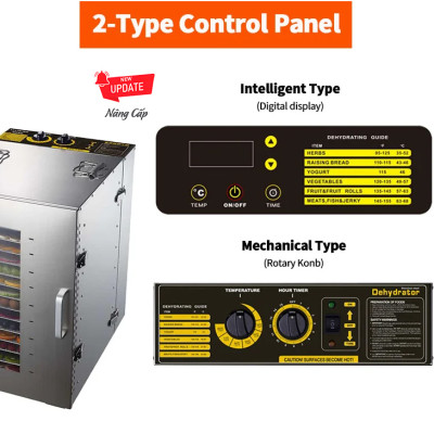 Máy sấy thực phẩm chuyên nghiệp dung tích 100 lít, 16 khay. Thương hiệu Mỹ cao cấp Septree ST-02 - HÀNG NHẬP KHẨU