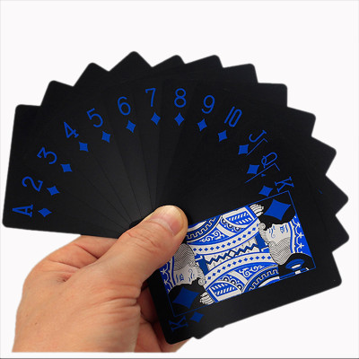 Bộ Bài PVC Mạ Vàng 24K Mạ Bạc Cao Cấp Chất Liệu Đàn Hồi, Bộ Bài Tây Poker Polieste Không Thấm Nước, Hàng Chính Hãng