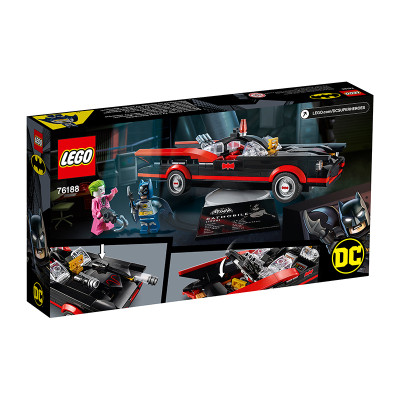 LEGO SUPER HEROES 76188 Siêu Xe Người Dơi Đối Đầu Joker (345 chi tiết)