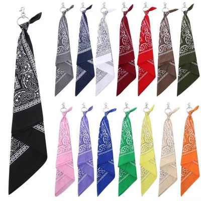 Bộ sưu tập khăn vuông cotton bandana turban XO Vintage BDN01 54x54cm - BDN01.10 Xanh coban