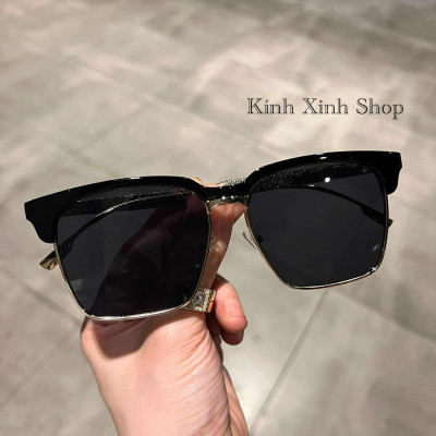 Kính mát nam Mắt vuông chống nắng uv thời trang đi đường giúp bảo vệ mắt