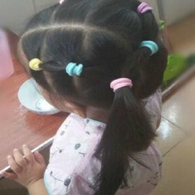 55 Dây Cột Tóc Co Giãn Cho Bé Gái