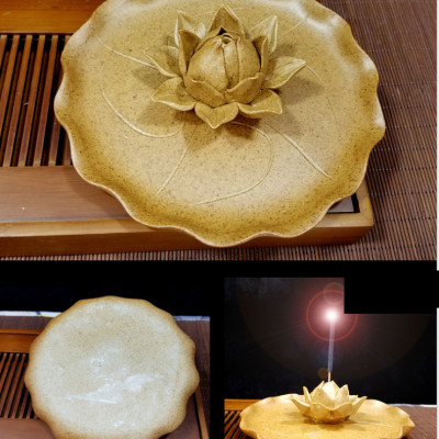 Hoa gốm đốt trầm và trang trí cao cấp xuất khẩu (DDT16)