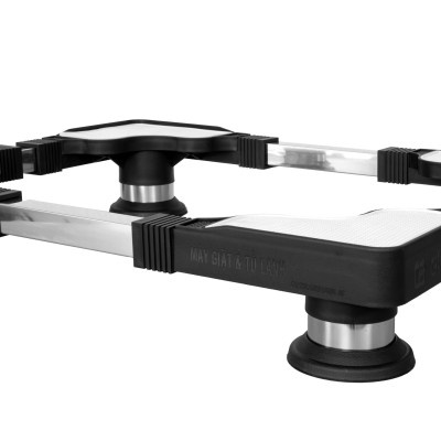 Chân đỡ đa năng tủ lạnh- máy giặt Chánh Phát điều chỉnh kích thước từ 52cm-92cm, chân side by side CTL92-SBS - Hàng Chính Hãng