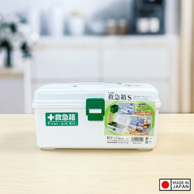 Hộp đựng thuốc & dụng cụ y tế Fudo Giken, thiết kế làm 2 ngăn dễ dàng phân chia đồ - nội địa Nhật Bản 