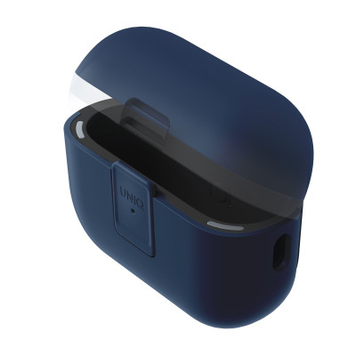 Bao Case Ốp UNIQ Clyde Có Khóa Chống Thất Lạc Rơi Tai Nghe cho Airpods Pro 2 - Hàng Chính Hãng