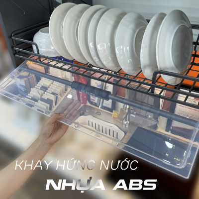 Kệ chén di động tủ trên Ecalite EL-N4118G - Tủ ngang 800mm - thép Carbon phủ Nano 5 lớp - Hàng chính hãng 