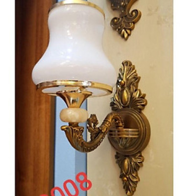 Đen tường mầu đồng, đèn trang trí, đèn gắn tường, đèn phòng ngủ, đèn decor TC 008 DT