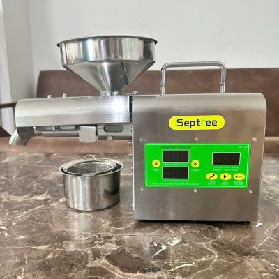 Máy ép dầu ăn thực vật chuyên dụng dùng trong gia đình thương hiệu Septree X3S - Công suất 800W - Hàng Chính Hãng