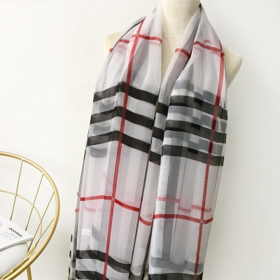 Khăn lụa Hàng Châu - Khăn lụa caro cổ điển nam nữ - Khăn lụa làm quà tặng ý nghĩa (Giao họa tiết ngẫu nhiên )