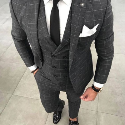 Cavat nam Hàn Quốc bản nhỏ 6cm - Cavat họa tiết đỏ chấm bi FUll box