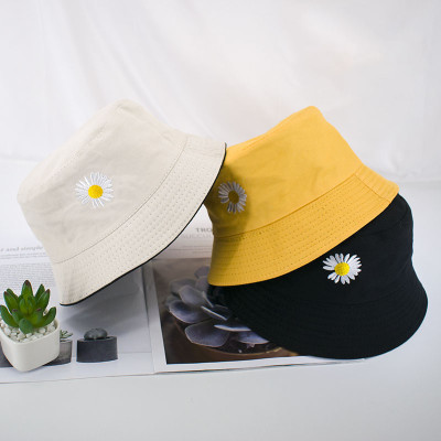 Mũ Vành Nhỏ, Mũ Bucket Hoa Cúc, Mũ Bucket Cụp Phong Cách Swag Siêu Xinh MD07