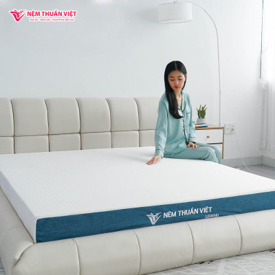 Nệm Cao Su Legend Thuần Việt - Nâng Đỡ Tối Ưu, Thoáng Khí - Bảo Hành 12 năm