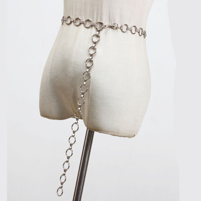 Xích thắt lưng vòng tròn retro cá tính