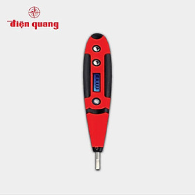Bút thử điện Điện Quang ĐQ ETP01 RB (hiển thị LCD, đỏ đen)