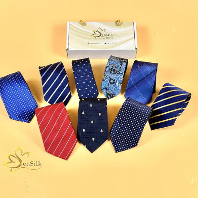 Cà Vạt Cao Cấp Cho Nam SenSilk CAVATS04 – Silk Caravat, Quà Tặng Sếp Nam