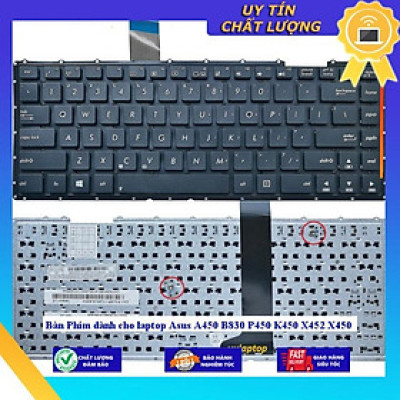 Bàn Phím dùng cho laptop Asus A450 B830 P450 K450 X452 X450 - Hàng Nhập Khẩu New Seal