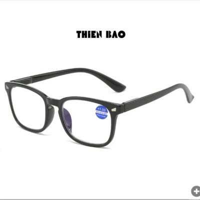 Kính lão thị, viễn thị, kính đọc sách Nam nữ  KT024 hàng đẹp loại I chuẩn độ rõ chữ, bản lề lò xo thể thao toàn viền