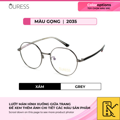 Gọng kính cận 2035 2018 chất liệu titan thời trang mắt kính OURESS nam nữ siêu nhẹ siêu bền