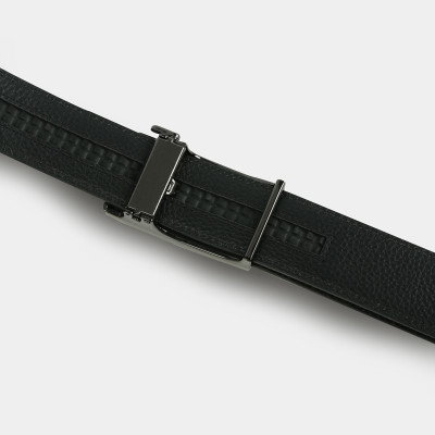 Thắt Lưng Nam Da Thật IDIGO MD1-4031 Màu Đen