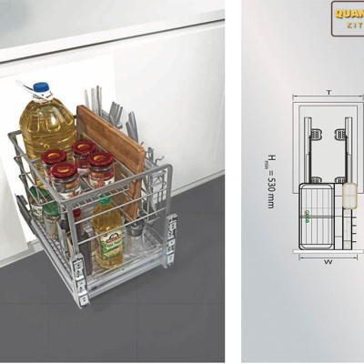 Giá để dao thớt gia vị sơn nano bảo hành han gỉ 10 năm