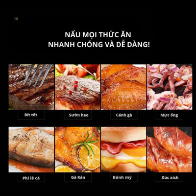 Máy kẹp nướng đa năng công suất cao 2000W SOKANY SK-230 nướng bánh mì, thịt, hotdog nhanh chín - HÀNG CHÍNH HÃNG