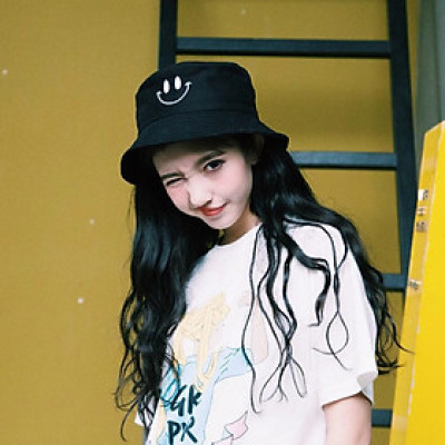 Nón Bucket Mặt Cười Something Wrong - Mũ Bucket Thêu Something Wrong Mặt Cười