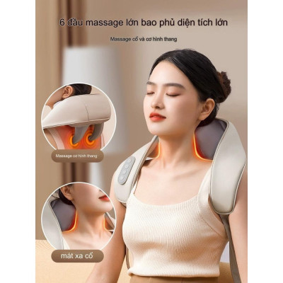 ￼Máy Massage Cố Vai Gáy ,Cải Thiện Sức Khoẻ , Dành Cho Văn Phòng Thư Giãn PERFECT BODY
